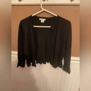 Luanne Lane black sweater